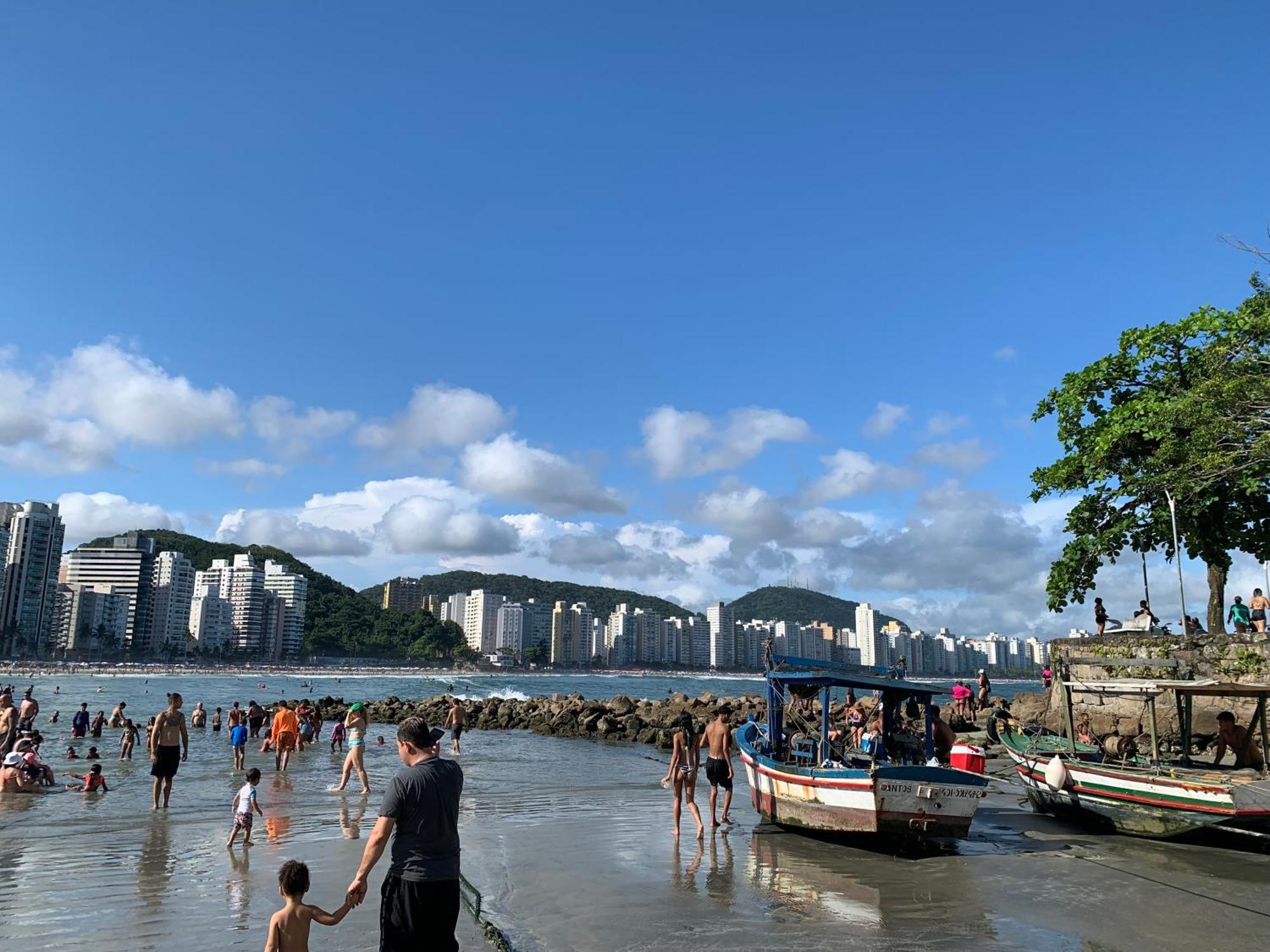 Na Asturias Apartment Guaruja